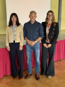 v.l.n.r.: Frau Kirch, Herr Leßmeister, Frau Gorickic-Bier, Foto: Reiner Voß / Kreisverwaltung